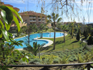 One of the swimming pools to relax